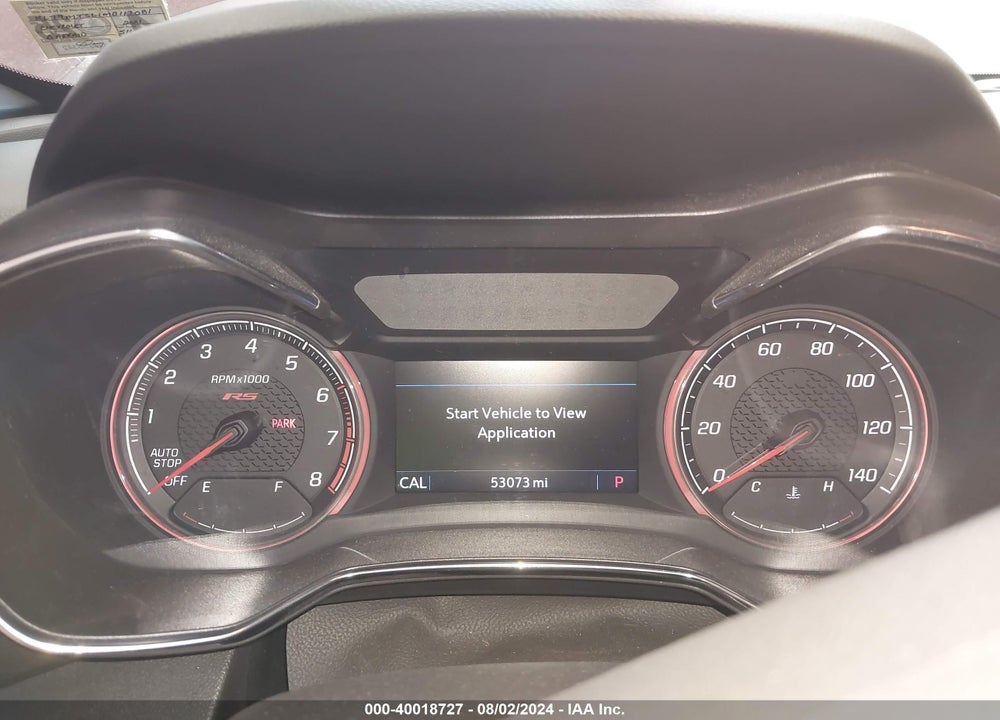 2021 CHEVROLET TRAILBLAZER FWD RS VIN: KL79MTSL1MB117081