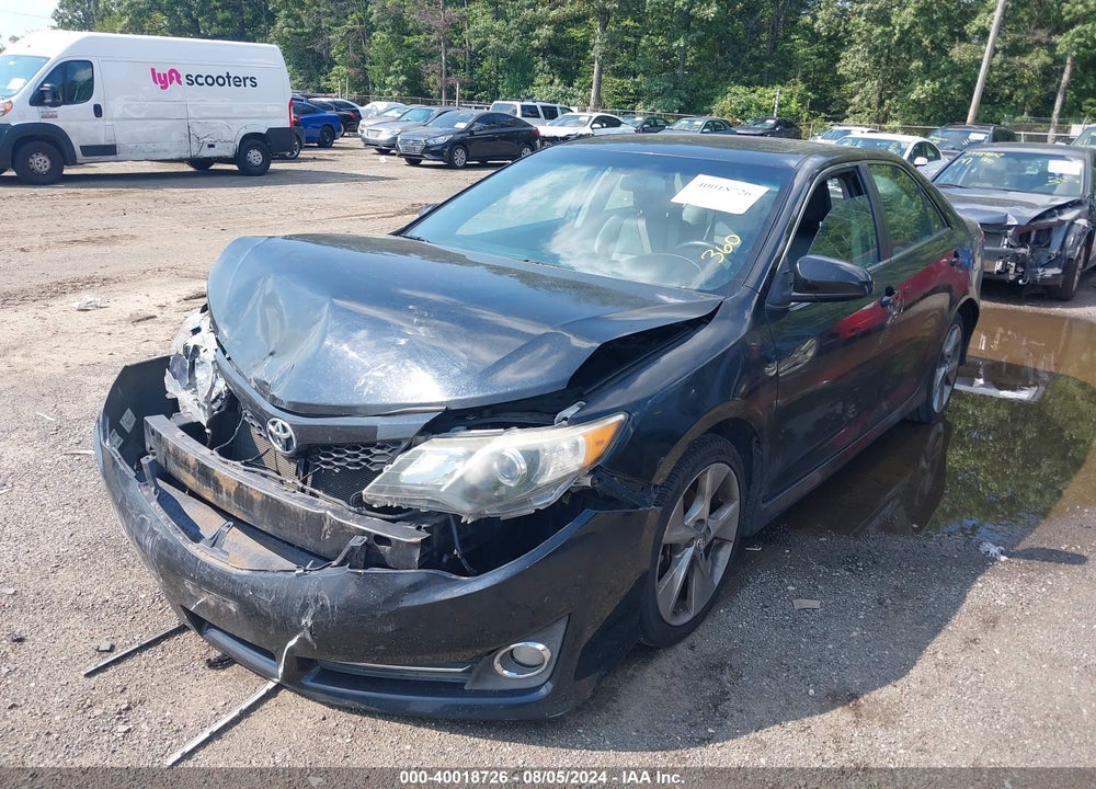 2012 TOYOTA CAMRY SE LIMITED EDITION VIN: 4T1BF1FK3CU190391