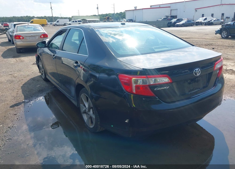 2012 TOYOTA CAMRY SE LIMITED EDITION VIN: 4T1BF1FK3CU190391