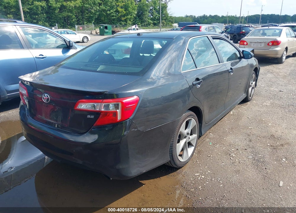 2012 TOYOTA CAMRY SE LIMITED EDITION VIN: 4T1BF1FK3CU190391