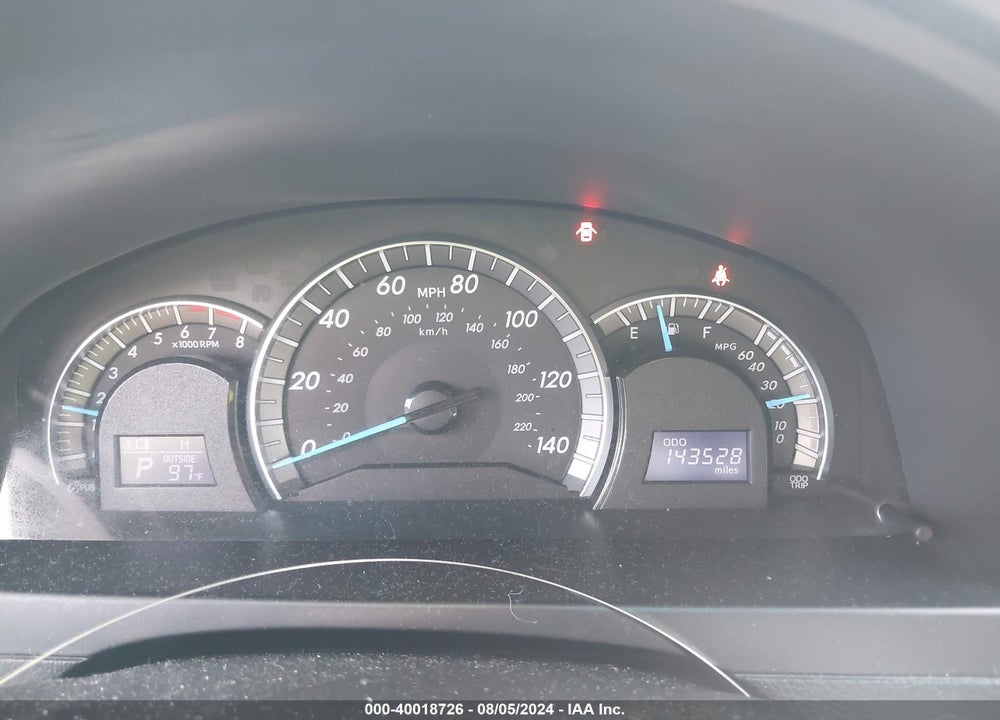 2012 TOYOTA CAMRY SE LIMITED EDITION VIN: 4T1BF1FK3CU190391