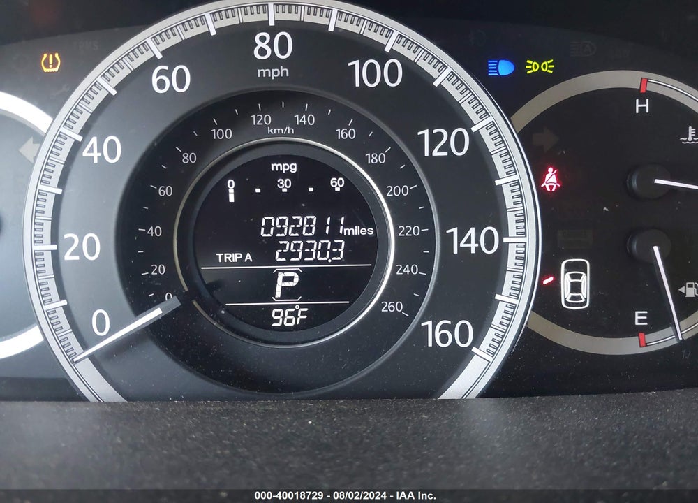 2013 HONDA ACCORD EX-L VIN: 1HGCR2F81DA276748