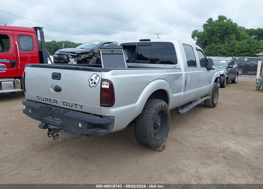 2012 FORD F-250 LARIAT VIN: 1FT7W2BT8CEB73093