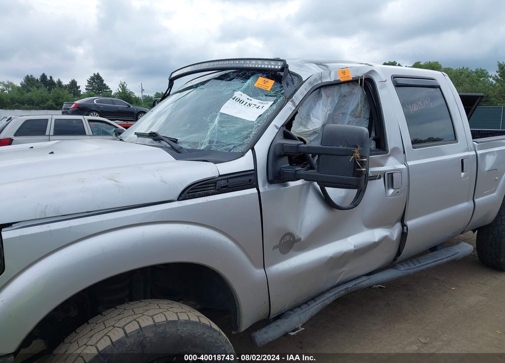 2012 FORD F-250 LARIAT VIN: 1FT7W2BT8CEB73093