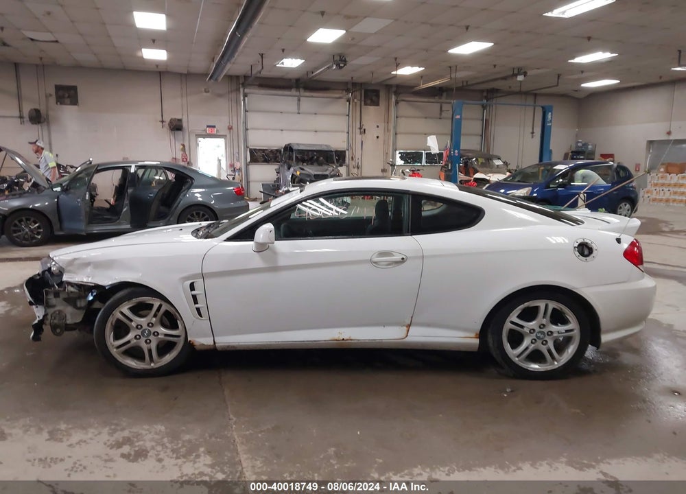 2005 HYUNDAI TIBURON GS VIN: KMHHM65D25U173777