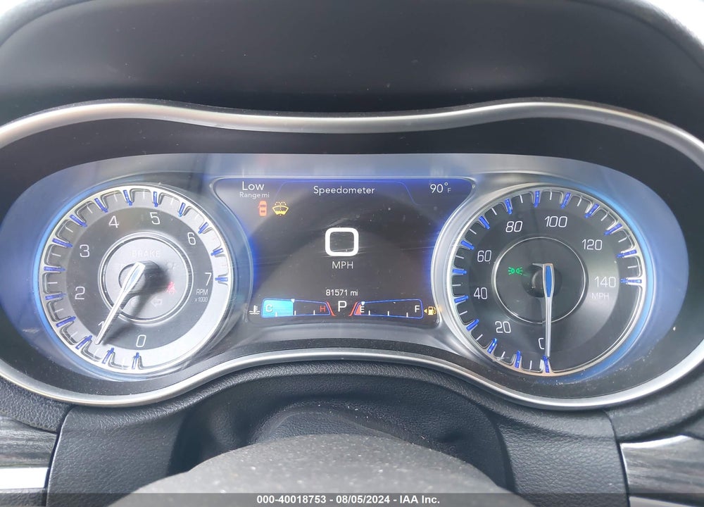 2017 CHRYSLER 300 LIMITED VIN: 2C3CCAAG7HH599657