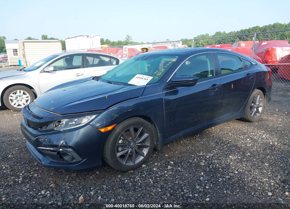 2021 HONDA CIVIC EX VIN: 19XFC1F35ME008536