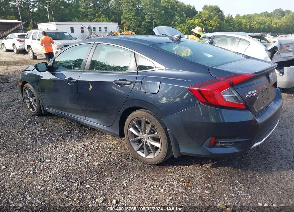 2021 HONDA CIVIC EX VIN: 19XFC1F35ME008536