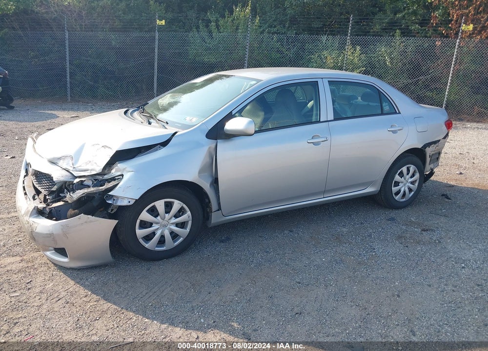 2010 TOYOTA COROLLA LE VIN: 1NXBU4EE2AZ364368