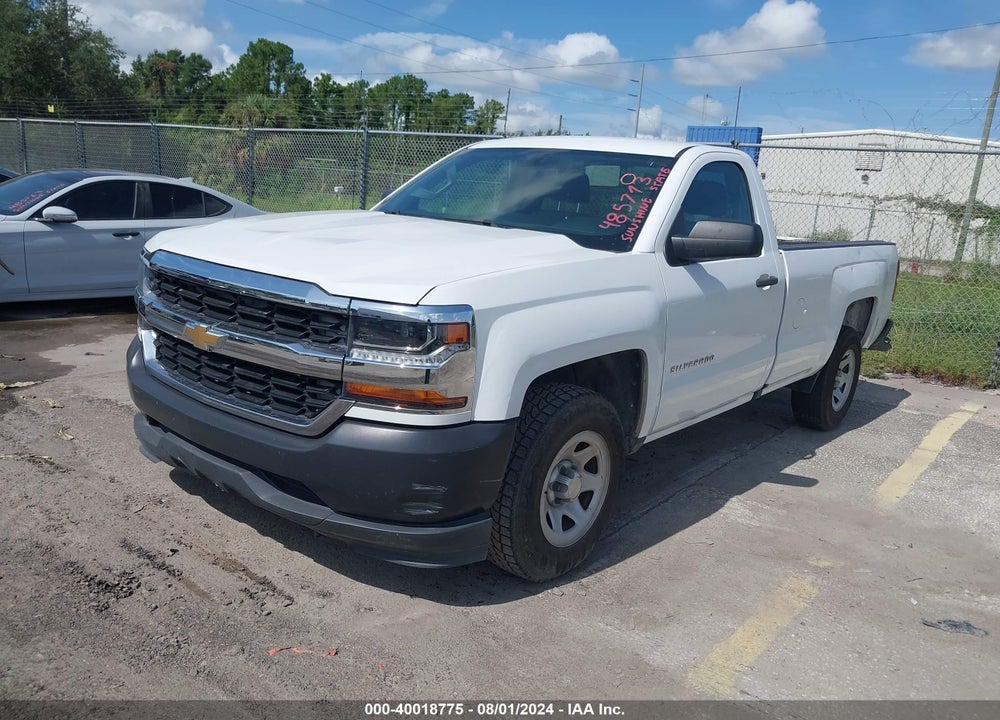 2016 CHEVROLET SILVERADO 1500 WT VIN: 1GCNCNEH4GZ397193