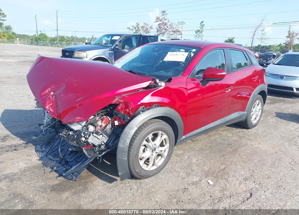 2021 MAZDA CX-3 SPORT VIN: JM1DKDB72M1510315
