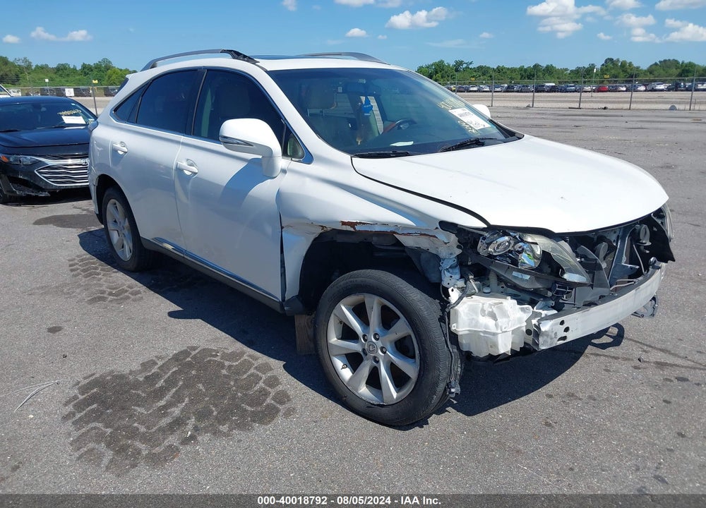 2010 LEXUS RX 350 VIN: JTJZK1BAXA2405010