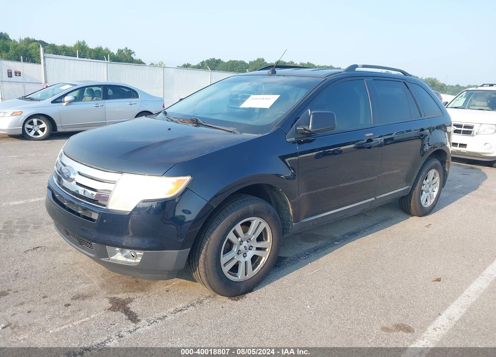 2008 FORD EDGE SEL VIN: 2FMDK38CX8BA70994