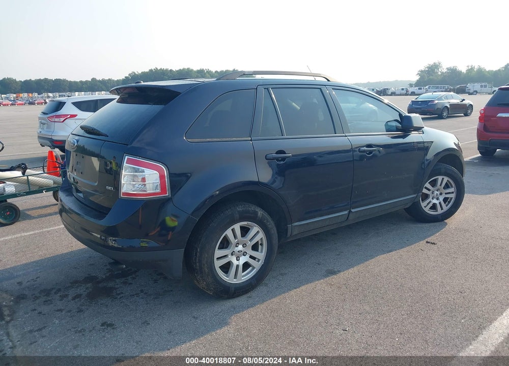 2008 FORD EDGE SEL VIN: 2FMDK38CX8BA70994