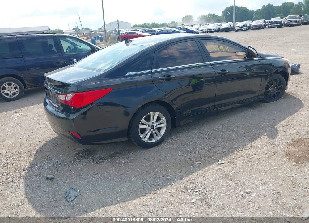 2014 HYUNDAI SONATA GLS VIN: 5NPEB4AC8EH936815