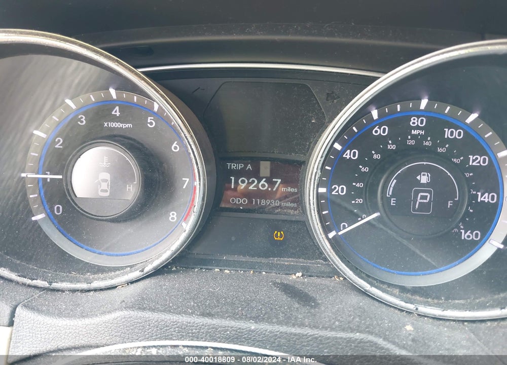 2014 HYUNDAI SONATA GLS VIN: 5NPEB4AC8EH936815