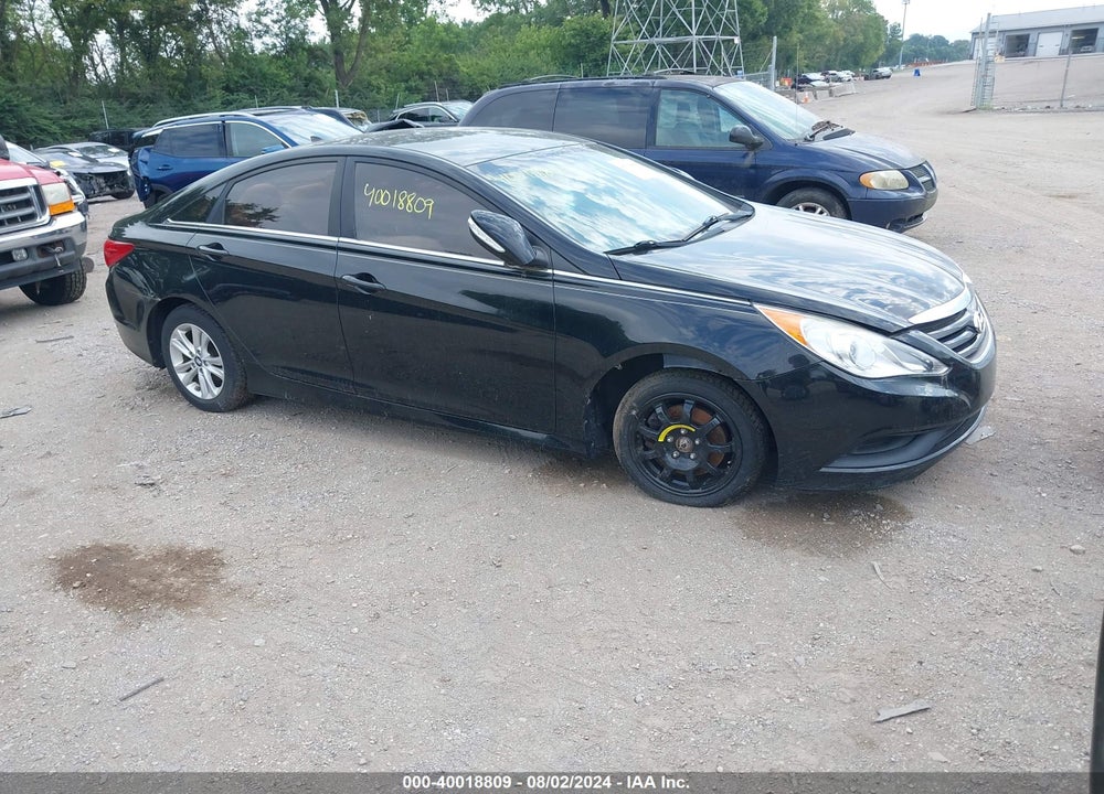 2014 HYUNDAI SONATA GLS VIN: 5NPEB4AC8EH936815