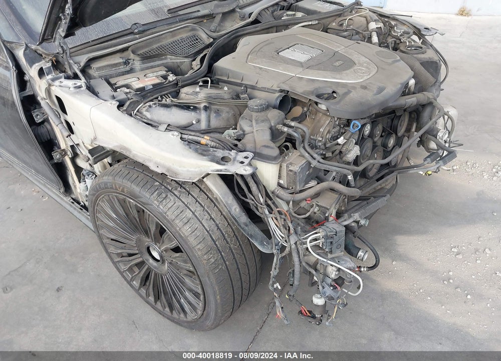2007 MERCEDES-BENZ S 550 VIN: WDDNG71X67A059487