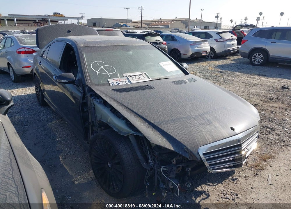 2007 MERCEDES-BENZ S 550 VIN: WDDNG71X67A059487