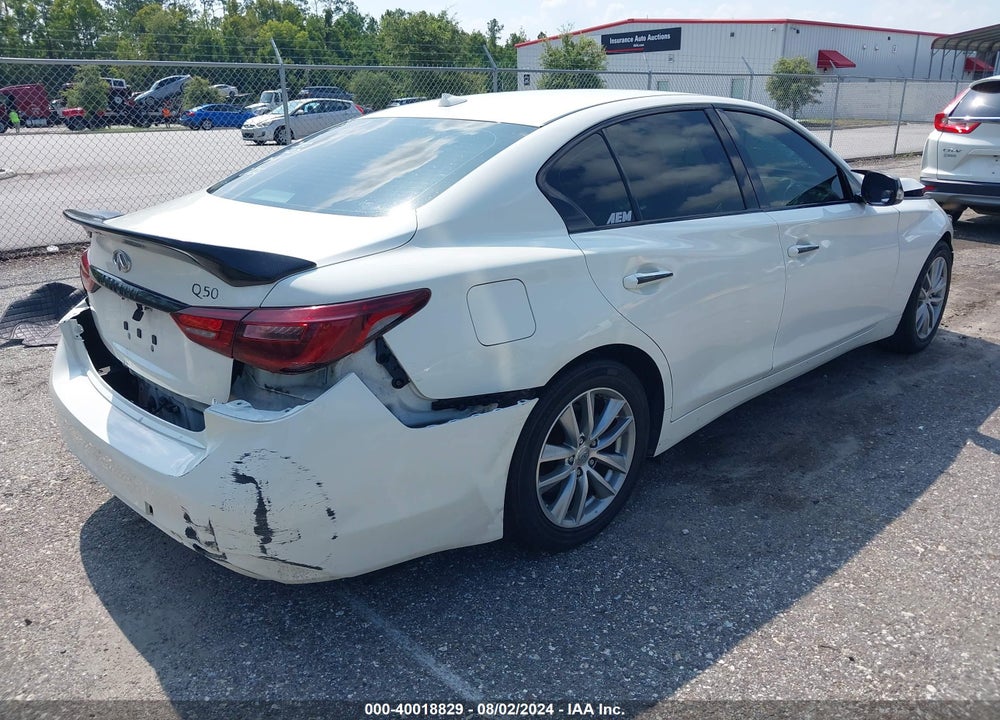 2018 INFINITI Q50 2.0T PURE VIN: JN1CV7AP6JM240105