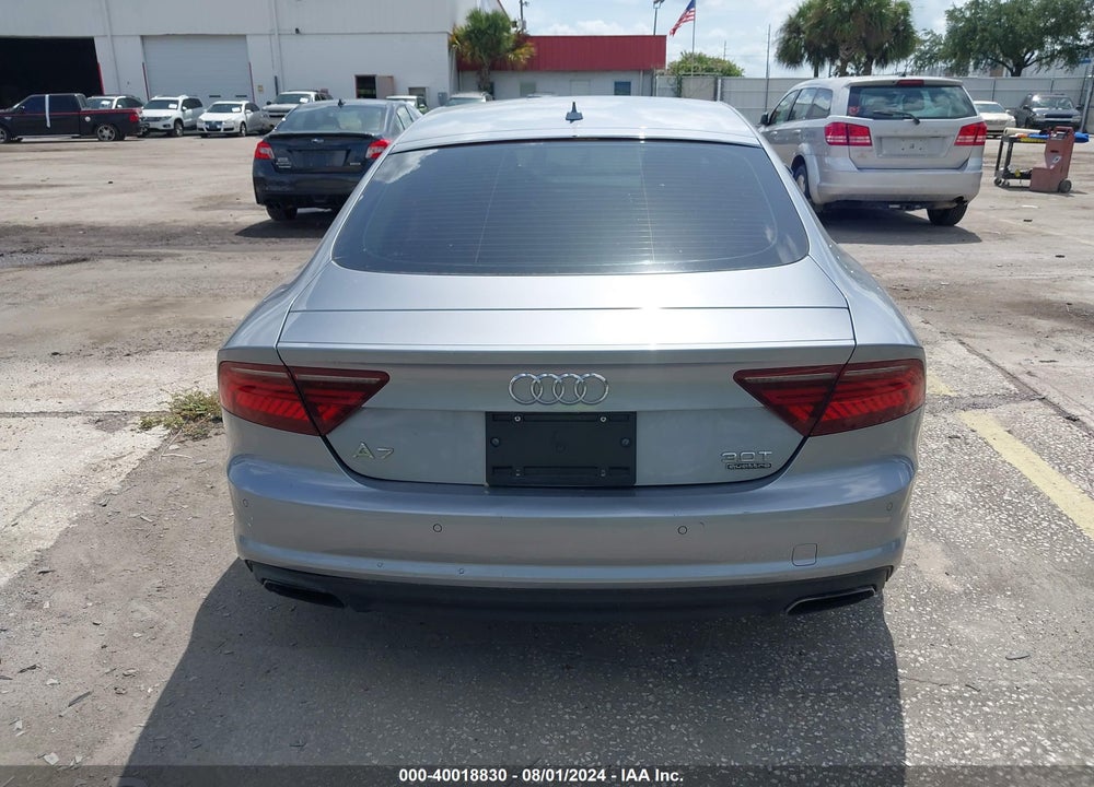 2017 AUDI A7 3.0T PREMIUM PLUS VIN: WAU22AFC7HN084646