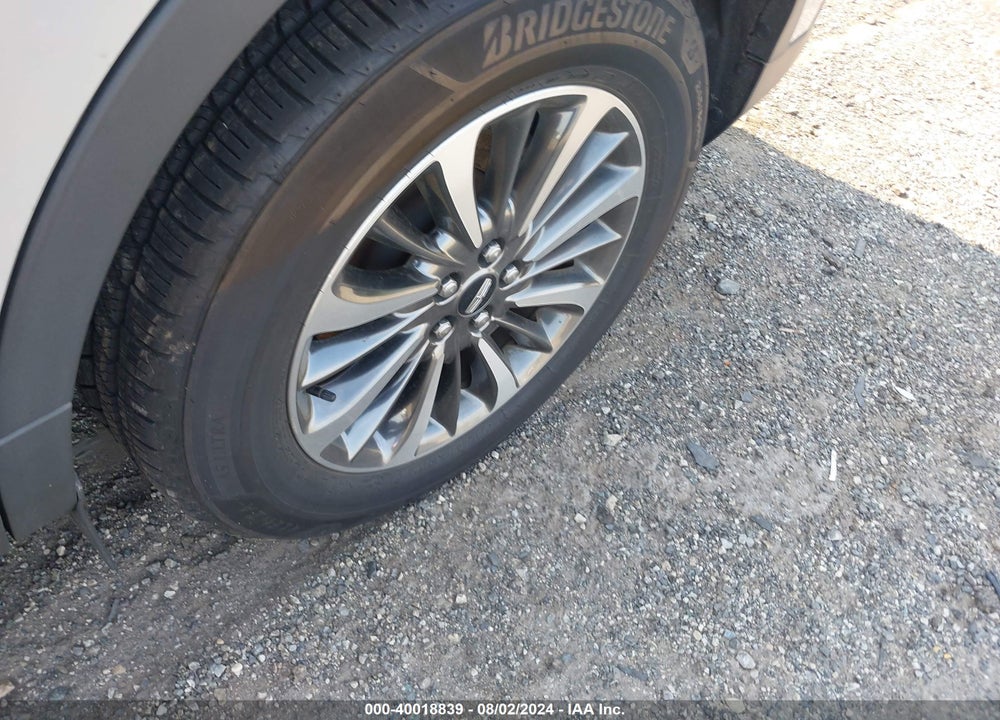 2019 LINCOLN NAUTILUS SELECT VIN: 2LMPJ8K9XKBL21034