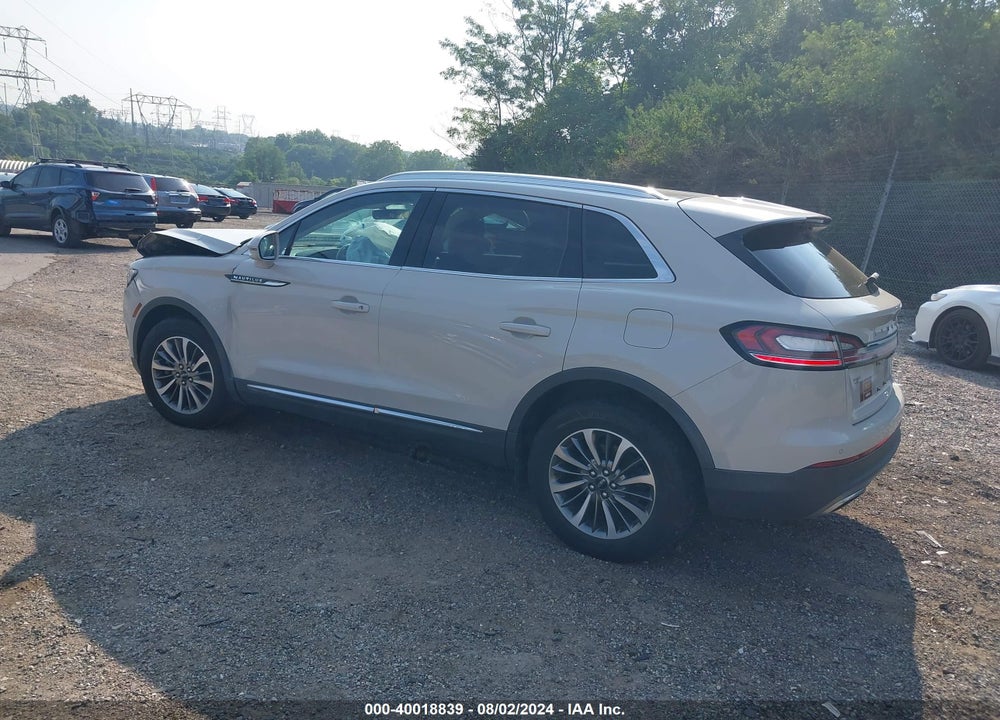 2019 LINCOLN NAUTILUS SELECT VIN: 2LMPJ8K9XKBL21034