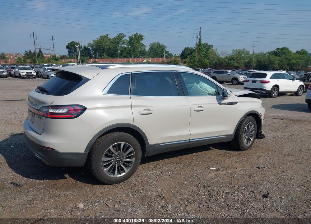2019 LINCOLN NAUTILUS SELECT VIN: 2LMPJ8K9XKBL21034