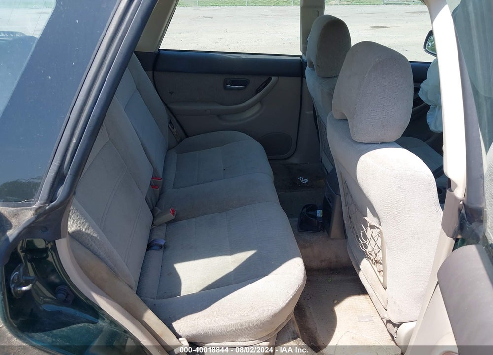 2002 SUBARU OUTBACK VIN: 4S3BH665827650289