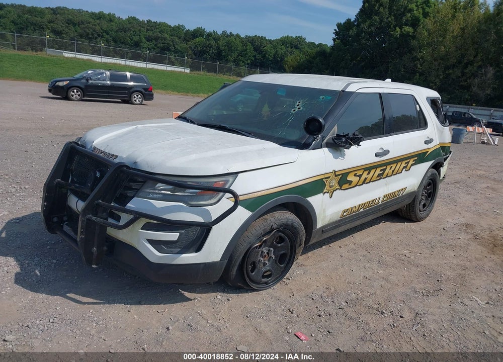 2017 FORD UTILITY POLICE INTERCEPTOR VIN: 1FM5K8AR2HGA89225