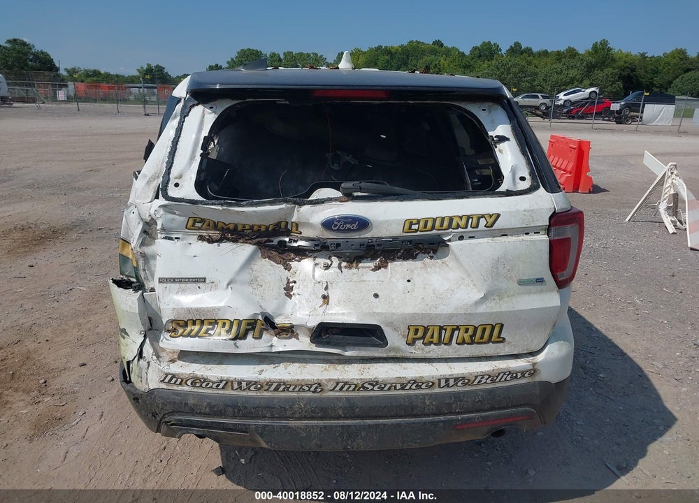 2017 FORD UTILITY POLICE INTERCEPTOR VIN: 1FM5K8AR2HGA89225