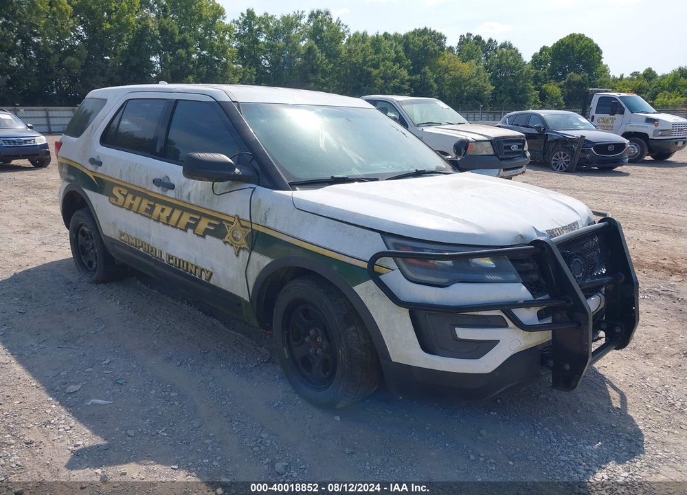 2017 FORD UTILITY POLICE INTERCEPTOR VIN: 1FM5K8AR2HGA89225