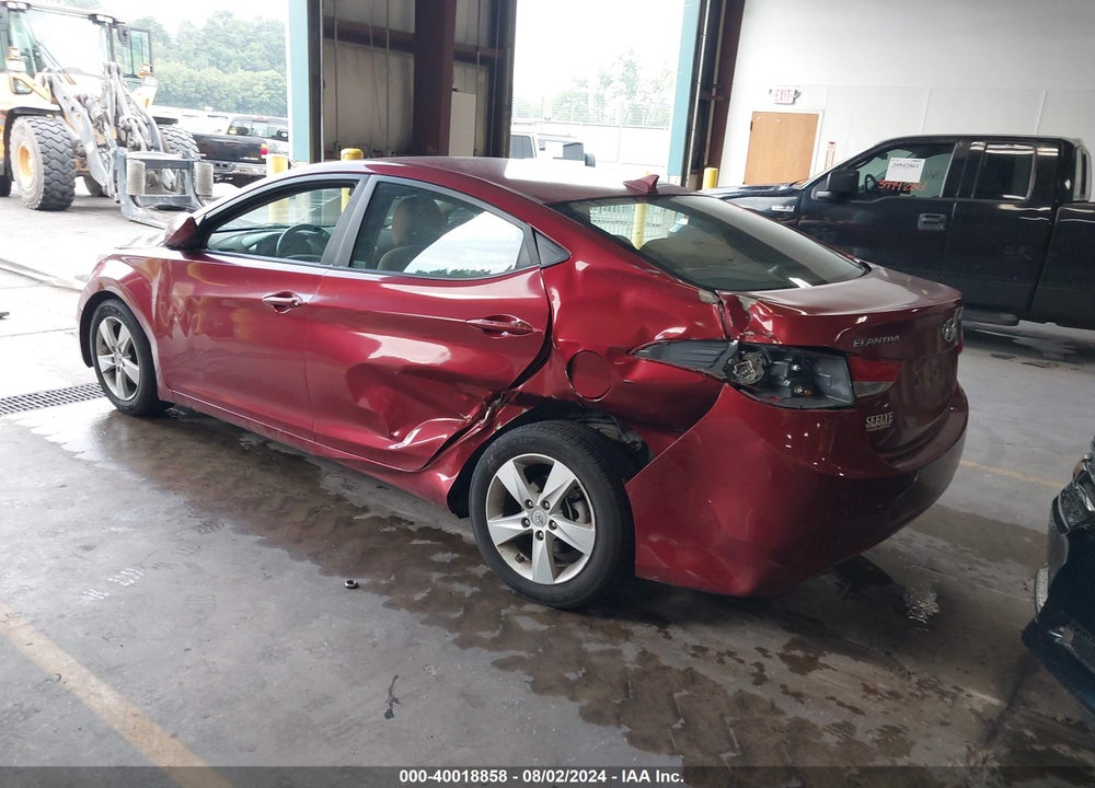 2013 HYUNDAI ELANTRA GLS VIN: 5NPDH4AE7DH335647