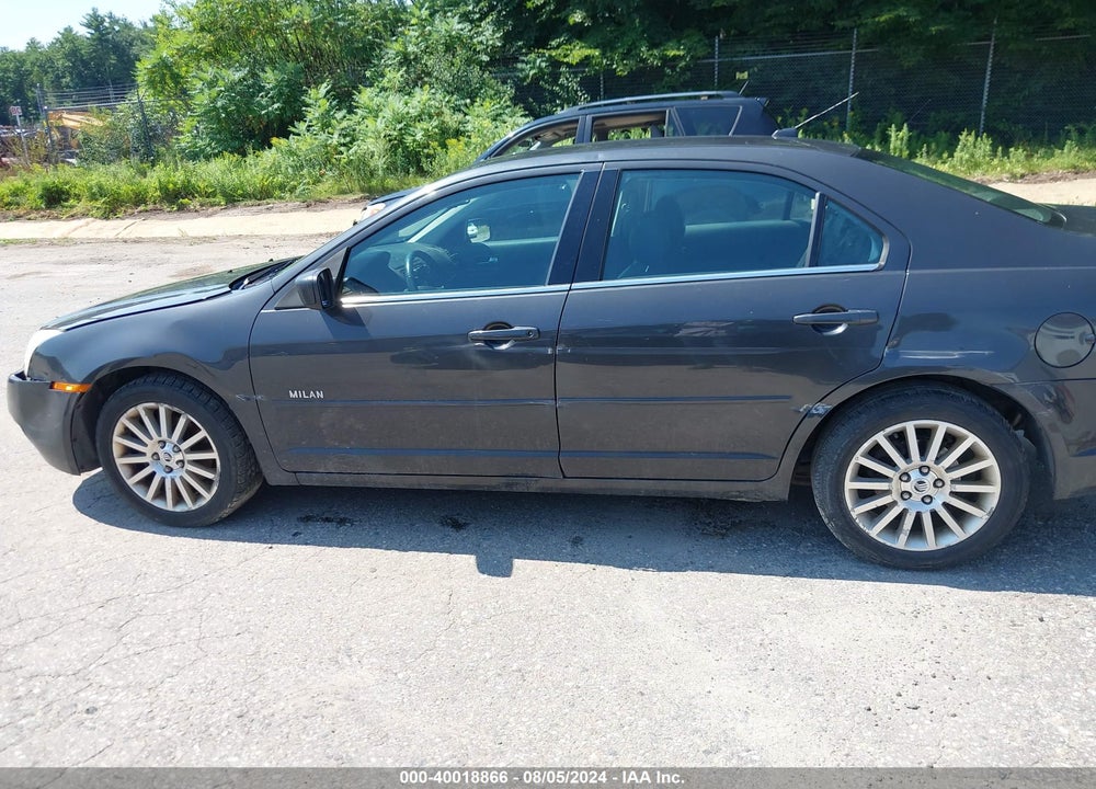 2007 MERCURY MILAN I4 PREMIER VIN: 3MEHM08Z17R653763