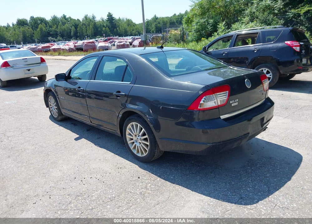 2007 MERCURY MILAN I4 PREMIER VIN: 3MEHM08Z17R653763