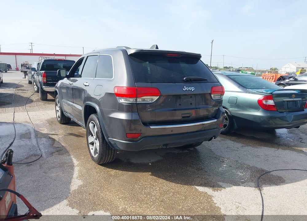 2015 JEEP GRAND CHEROKEE LIMITED VIN: 1C4RJEBG0FC707456