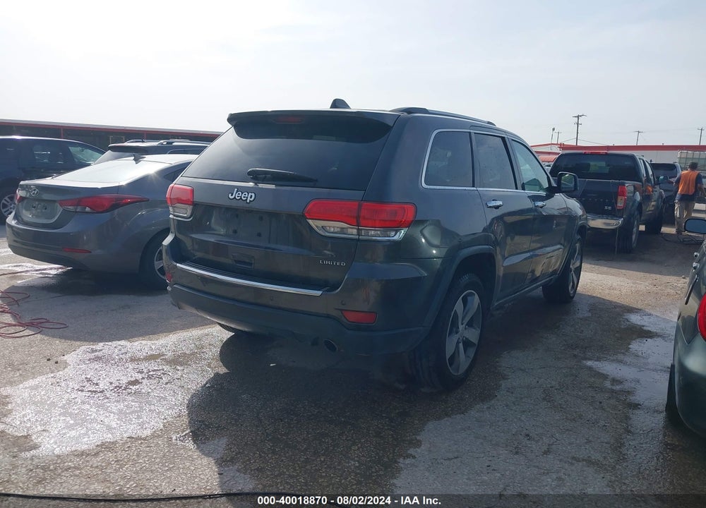 2015 JEEP GRAND CHEROKEE LIMITED VIN: 1C4RJEBG0FC707456