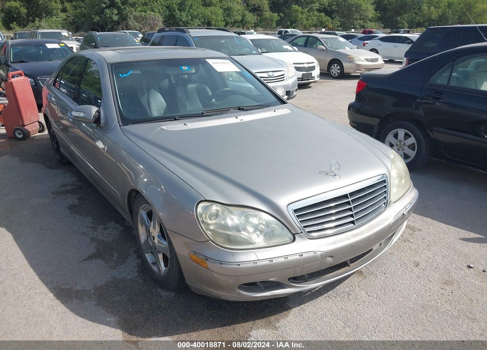 2005 MERCEDES-BENZ S 500 VIN: WDBNG75J65A441661