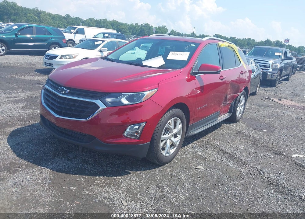 2018 CHEVROLET EQUINOX LT VIN: 3GNAXKEX5JL372477