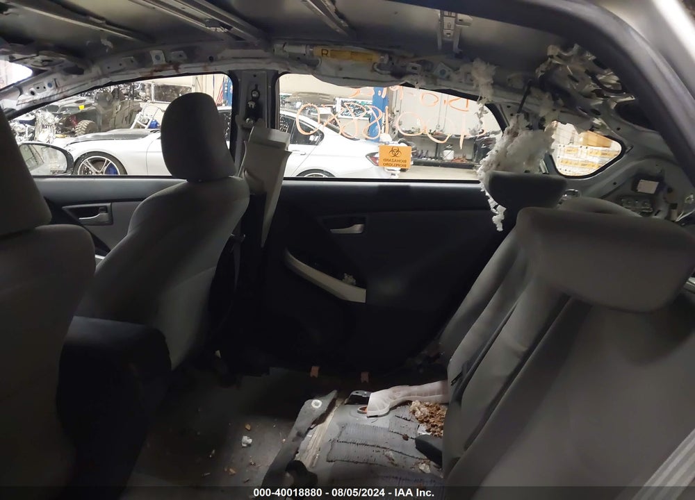 2013 TOYOTA PRIUS TWO VIN: JTDKN3DU5D5578080