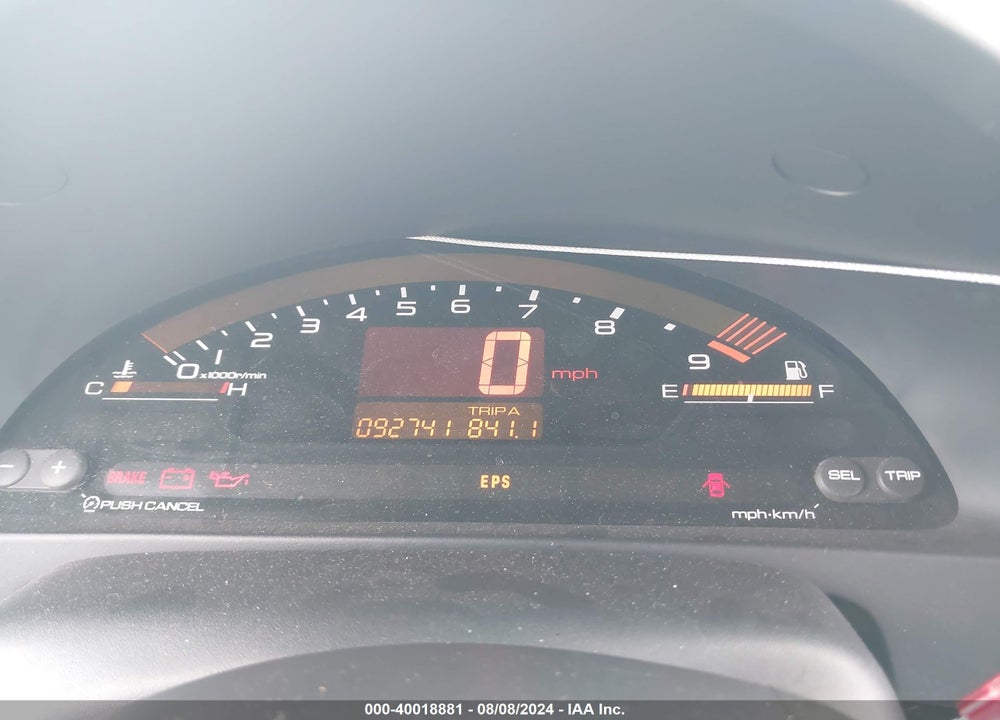 2000 HONDA S2000 VIN: JHMAP1148YT003843
