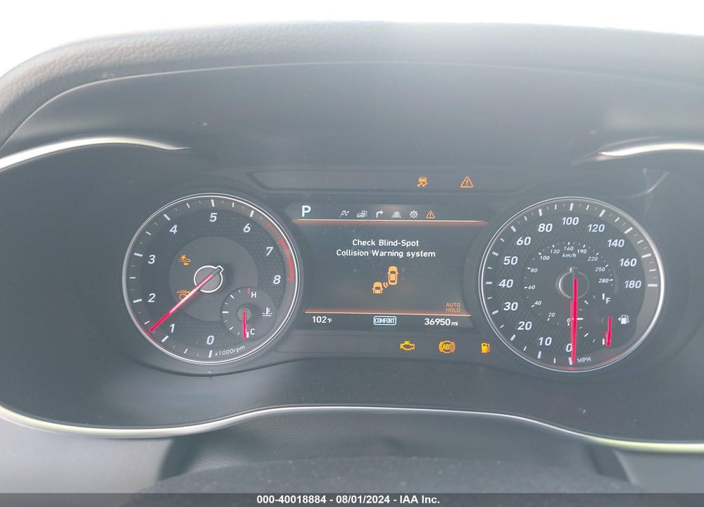 2019 GENESIS G70 3.3T ADVANCED VIN: KMTG34LE6KU027334