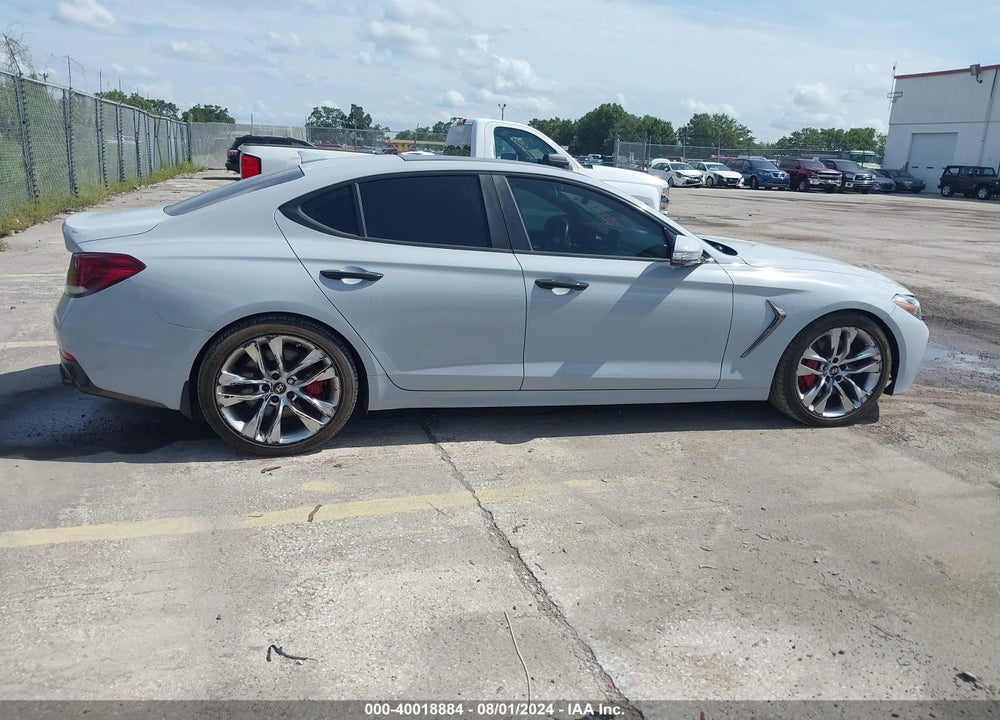 2019 GENESIS G70 3.3T ADVANCED VIN: KMTG34LE6KU027334