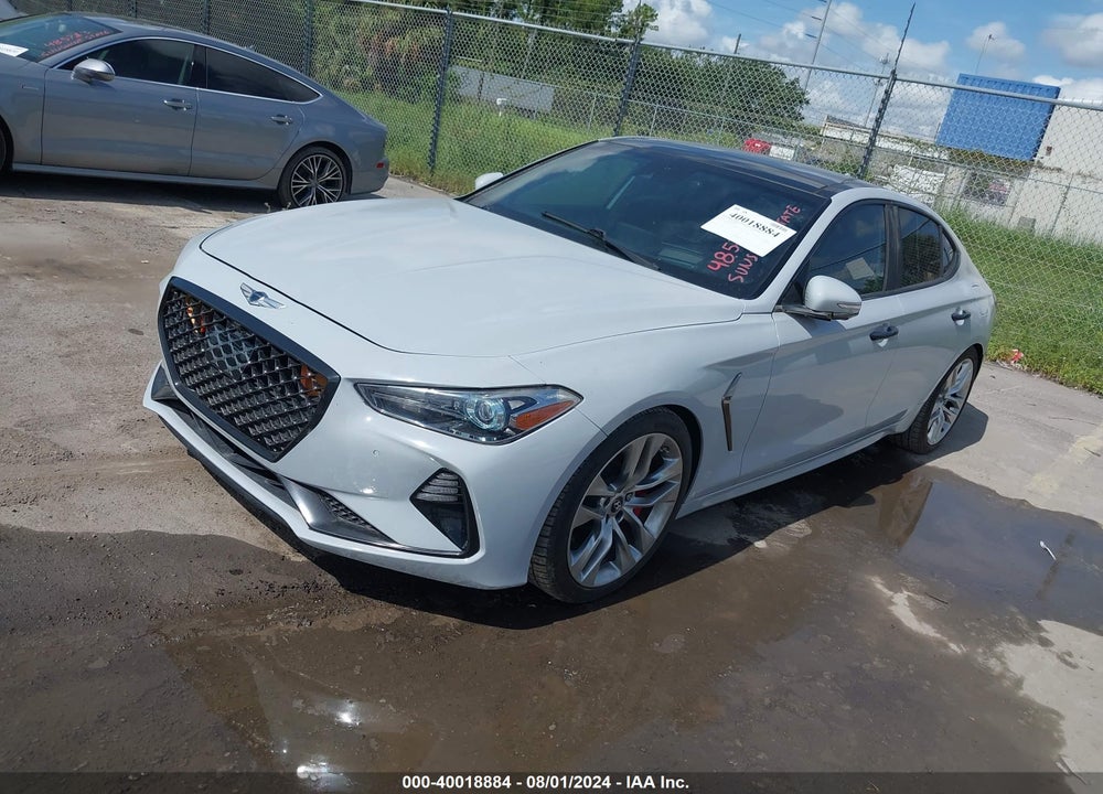 2019 GENESIS G70 3.3T ADVANCED VIN: KMTG34LE6KU027334