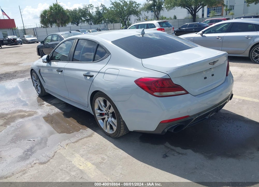 2019 GENESIS G70 3.3T ADVANCED VIN: KMTG34LE6KU027334