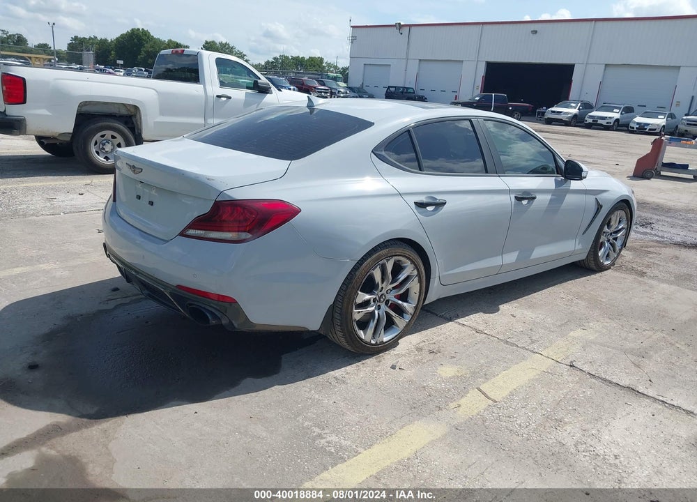 2019 GENESIS G70 3.3T ADVANCED VIN: KMTG34LE6KU027334
