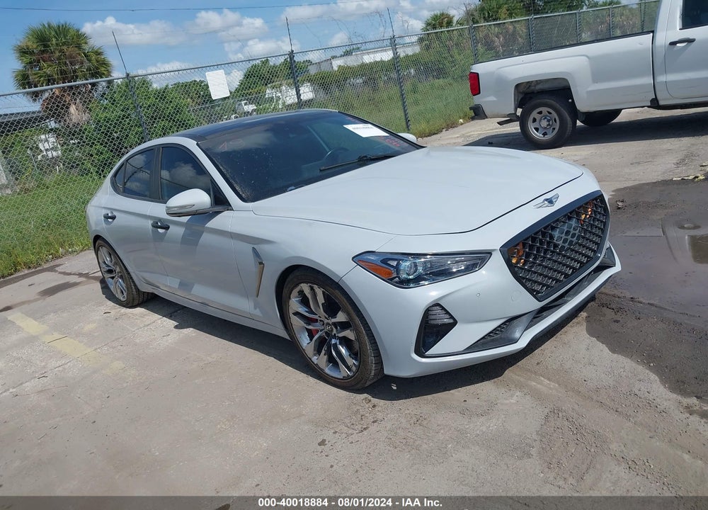 2019 GENESIS G70 3.3T ADVANCED VIN: KMTG34LE6KU027334