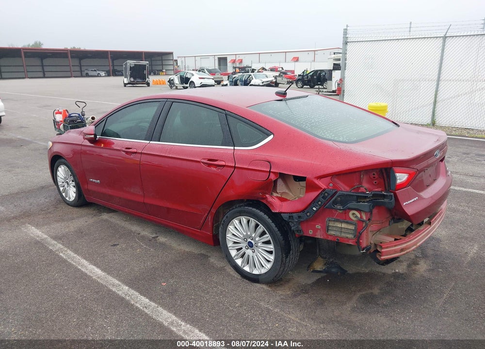 2016 FORD FUSION HYBRID SE VIN: 3FA6P0LUXGR353107