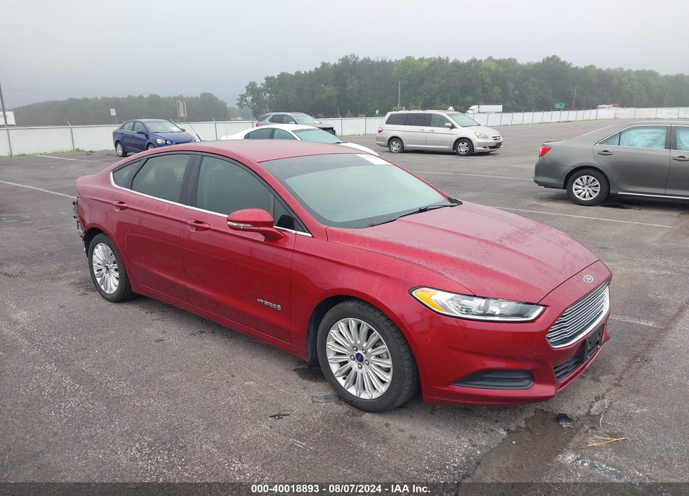2016 FORD FUSION HYBRID SE VIN: 3FA6P0LUXGR353107