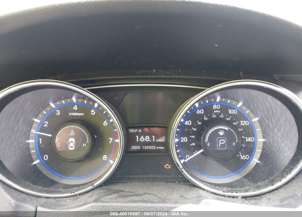 2013 HYUNDAI SONATA VIN: 5NPEB4AC9DH802670